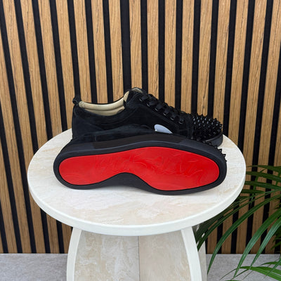 CHRISTIAN LOUBOUTIN LOUIS JUNIOR SPIKE | SIZE 7.5 | Pre-Owned