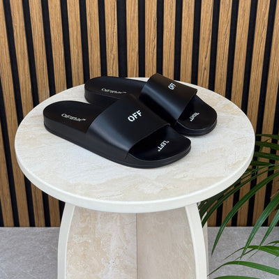 Off-White Sliders | SIZE 6 | Pre-Owned