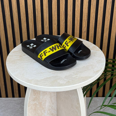 Off-White Sliders | SIZE 7 | Pre-Owned