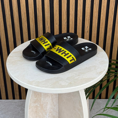 Off-White Sliders | SIZE 7 | Pre-Owned