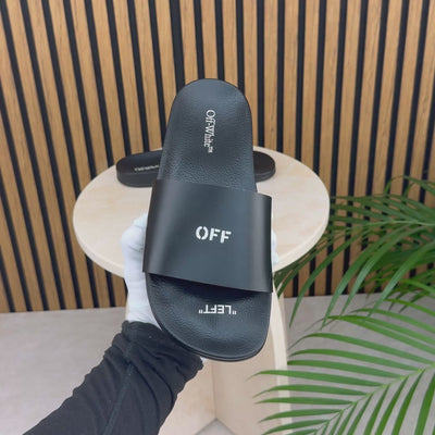 Off-White Sliders | SIZE 6 | Pre-Owned